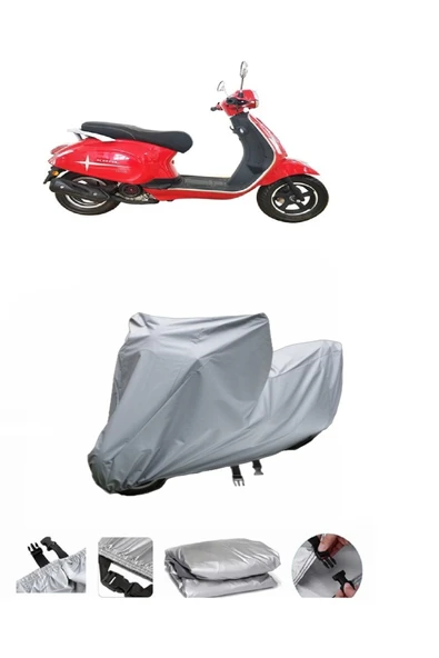 Kral Motor KR-211 Rana 50  Gri Motosiklet Brandası ARKA ÇANTA UYUMLU DEĞİLDİR ürün görseli 1
