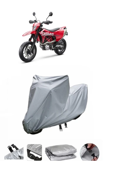 Gas Gas SM 700  Gri Motosiklet Brandası ARKA ÇANTA UYUMLU DEĞİLDİR ürün görseli 1