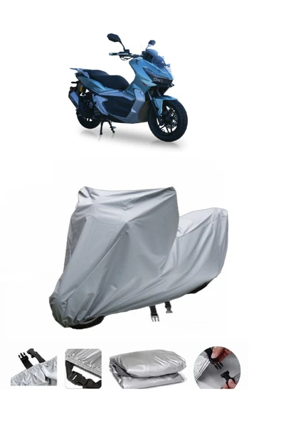 Motolux Wow 150  Gri Motosiklet Brandası ARKA ÇANTA UYUMLU DEĞİLDİR ürün görseli 1