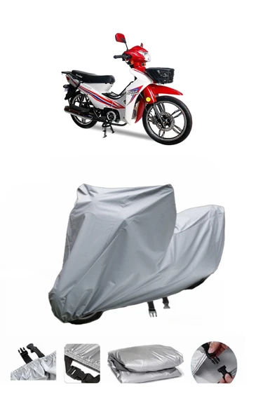 Motolux Africa King  Gri Motosiklet Brandası ARKA ÇANTA UYUMLU DEĞİLDİR ürün görseli 1
