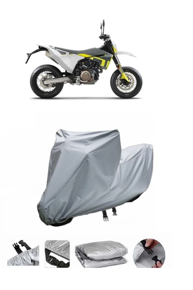 Husqvarna  Supermoto 701  Gri Motosiklet Brandası ARKA ÇANTA UYUMLU DEĞİLDİR ürün görseli 1