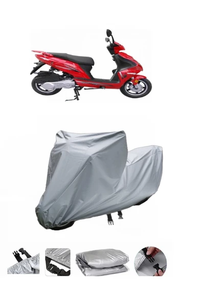 Motoran Wind 125  Gri Motosiklet Brandası ARKA ÇANTA UYUMLU DEĞİLDİR ürün görseli 1