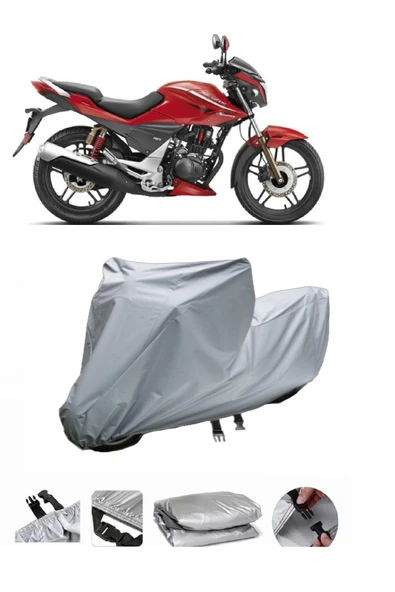 Hero T-Sport  Gri Motosiklet Brandası ARKA ÇANTA UYUMLU DEĞİLDİR ürün görseli 1