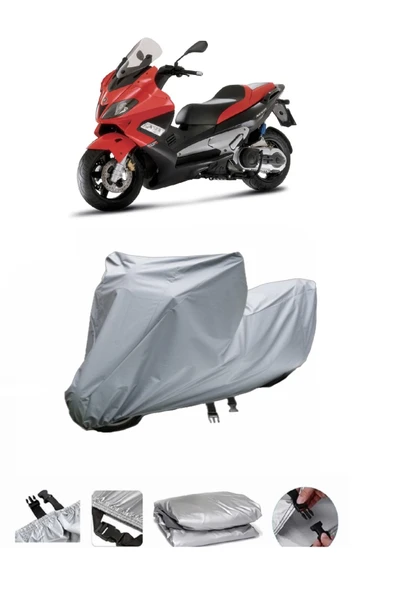 Gilera Nexus 500  Gri Motosiklet Brandası ARKA ÇANTA UYUMLU DEĞİLDİR ürün görseli 1