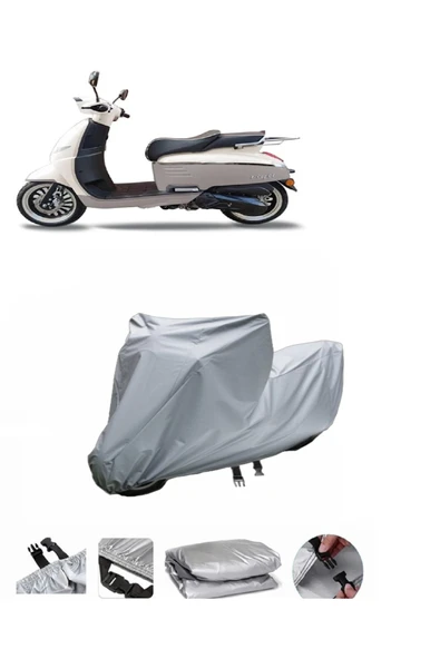 Kral Motor Rigil 125  Gri Motosiklet Brandası ARKA ÇANTA UYUMLU DEĞİLDİR ürün görseli 1