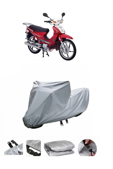 Salcano Spider XL  Gri Motosiklet Brandası ARKA ÇANTA UYUMLU DEĞİLDİR ürün görseli 1