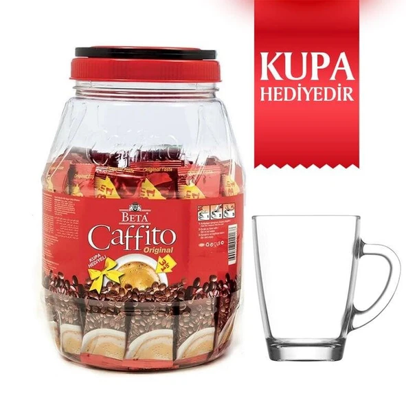 Beta Caffito 3 in 1 Klasik Kavanoz 36 Adet x18 GR (Kupa) ürün görseli 1