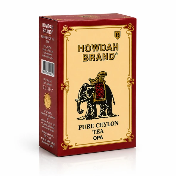 Howdah 500 GR (Seylan Çayı - Ceylon Tea) ürün görseli 1