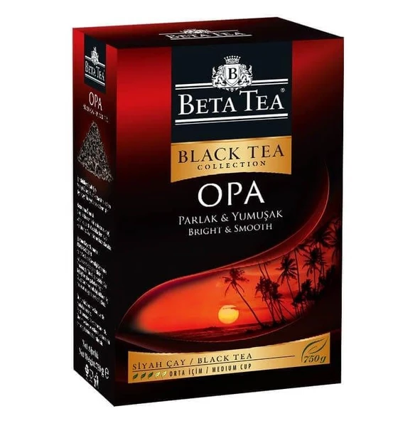 Beta Premium Opa 750 Gr % 100 Seylon İthal Siyah Çay ürün görseli 1