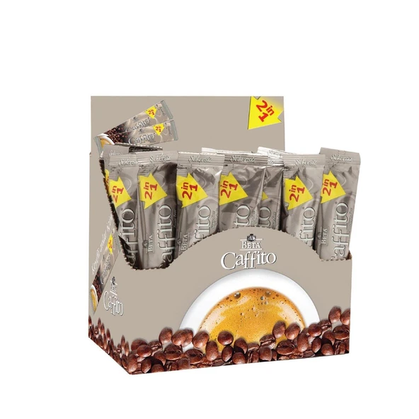 Şekersiz Hazır Kahve Display Kutuda 40 Adet x 14 GR ürün görseli 1