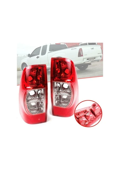Isuzu D-Max Sağ Sol Arka Stop Lambası TakıMI 2007--2011 ürün görseli 1