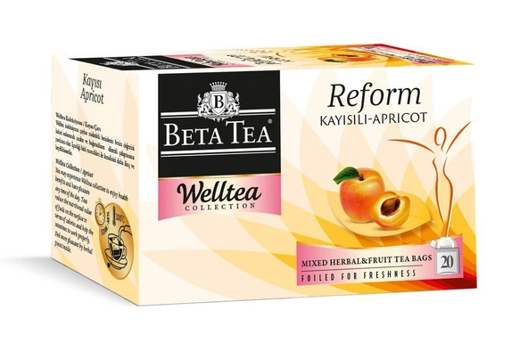 Kayısı Çayı 20 Adet - Beta Welltea Reform Collection ürün görseli 1