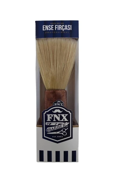 FNX Barber Ahşap Saplı Profesyonel Ense Fırçası No: 1 ürün görseli 1