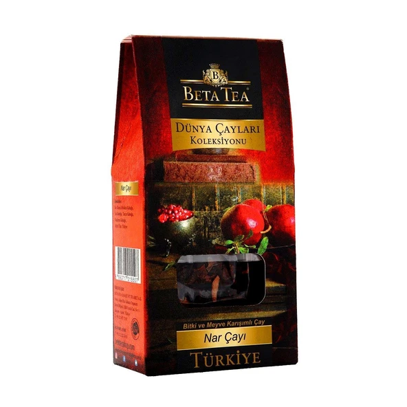 Beta Nar Çayı (Türkiye) Dünya Çayları Koleksiyonu Kırmızı 50 gr ürün görseli 1
