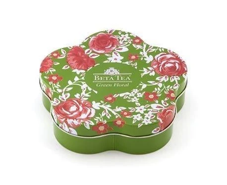 Beta Green Floral Metal Ambalaj 100 GR ürün görseli 1