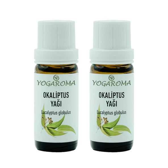 NPO Yogaroma Ferahlatıcı Aromaterapi 10mL Saf ve Doğal Okaliptus Uçucu Yağ 2 Adet ürün görseli 1