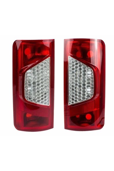 İthal Ford Connect Uyumlu  Arka Stop Lambası Sag+sol Takım 2009--2013 Duysuz Uyumlu 610437-610438-1490 ürün görseli 1