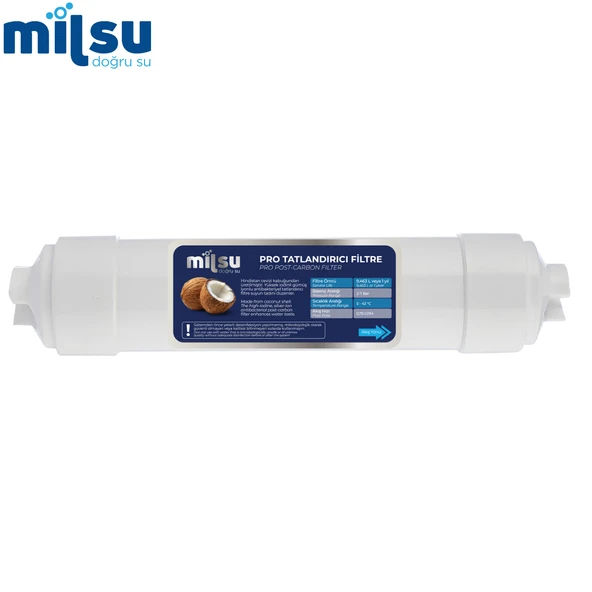 Milsu Pro Gümüş İyonlu Tatlandırıcı Filtre ürün görseli 1