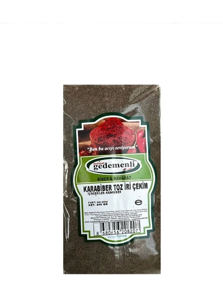KARABİBER İRİ ÇEKİM 500 GR ürün görseli 1