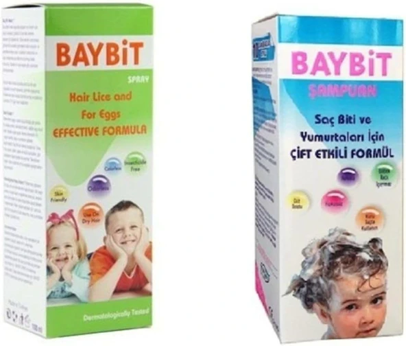 Baybit Bit Spreyi 100 Ml + Bit Şampuanı 100 Ml ürün görseli 1