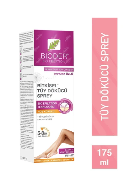 Bioder Bitkisel Tüy Dökücü Sprey 175 ml ürün görseli 1