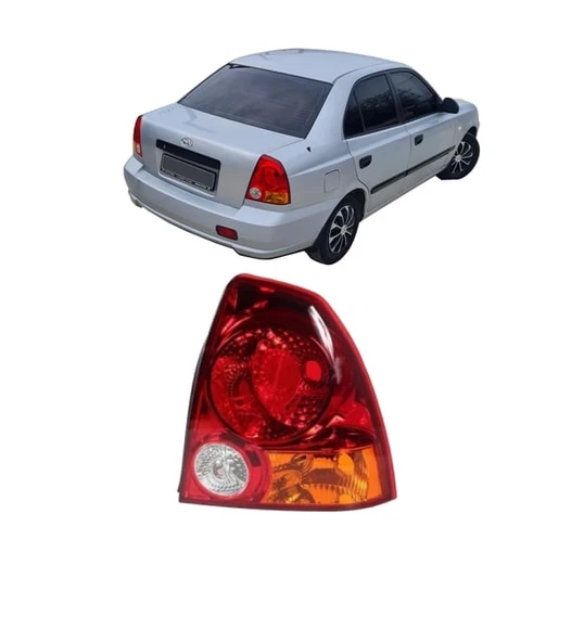 HYUNDAİ ACCENT ADMİRE ARKA STOP LAMBASI SAĞ TARAF YOLCU TARAFI ürün görseli 1