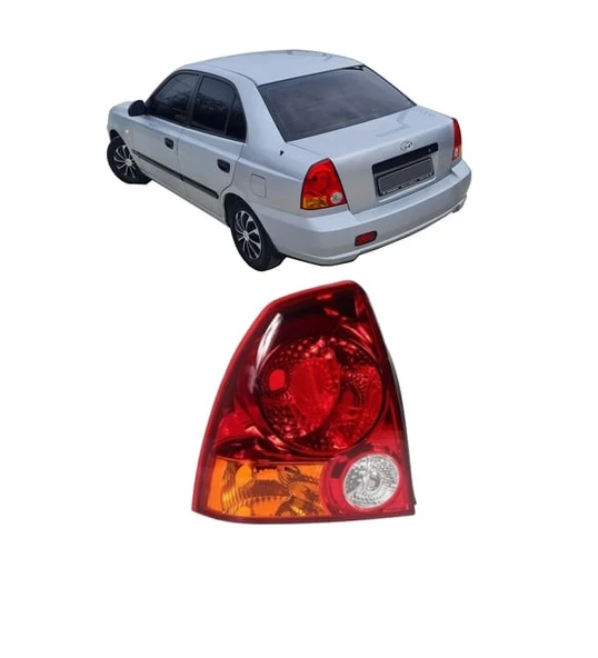 HYUNDAI ACCENT ADMİRE ARKA STOP LAMBASI SOL TARAF ŞOFÖR TARAFI ürün görseli 1