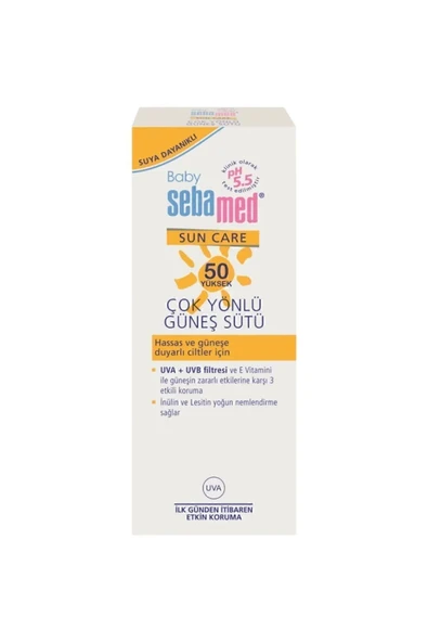 Sebamed Sun Care Çok Yönlü Güneş Sütü 100 Ml 50 Faktör ürün görseli 1