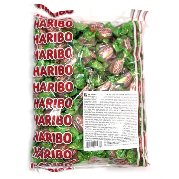 Haribo Yumuşak Şeker 1 kg Elma Sulu ürün görseli 1