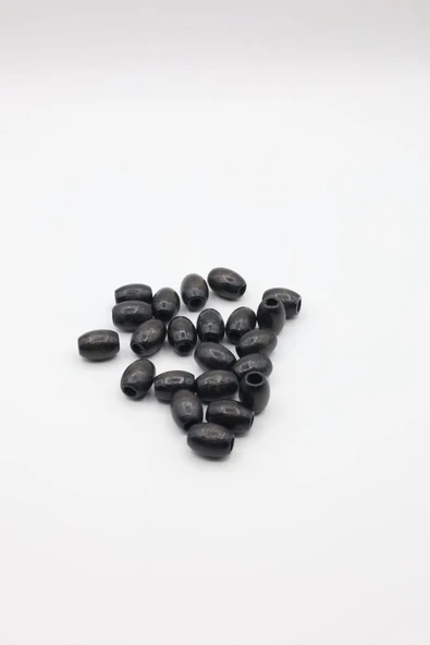 AHŞAP BONCUK ARPA MODELİ 12X16 MM - Resim 2