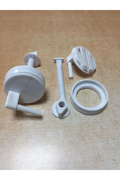 AKBELLİ GROUP Ayarlı-sürgülü-plastik - Klozet Kapak Montaj Vidası-alttan Sıkmalı ürün görseli 1