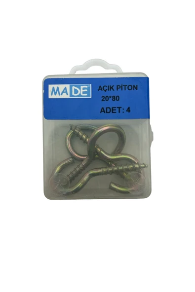 MADE AÇIK PİTON VİDA 20*80 ürün görseli 1