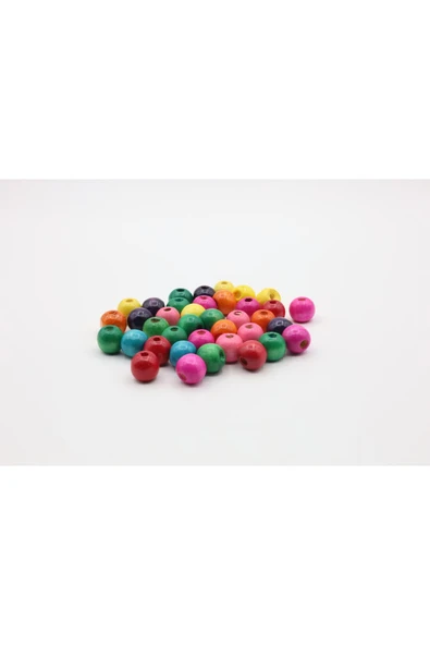 AHŞAP BONCUK   8 MM - Resim 5