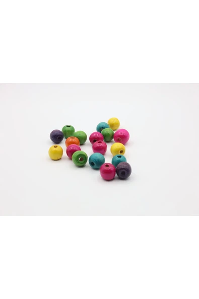 AHŞAP BONCUK   10 MM - Resim 4