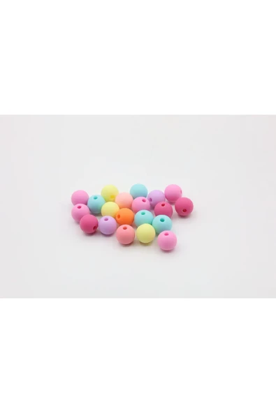 AKRİLİK ŞEKİLLİ BONCUK 8-12 MM - Resim 3