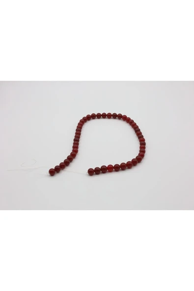 AKİK DOĞAL TAŞ BONCUK 8 MM - Resim 3