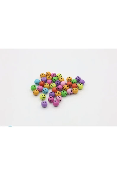 AKRİLİK ŞEKİLLİ BONCUK 8-12 MM - Resim 4