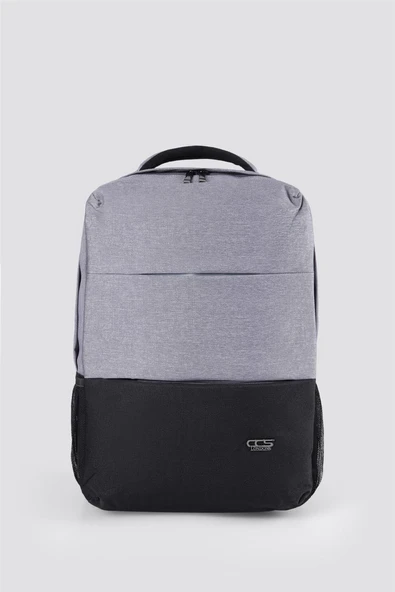 Ççs 51471 Unisex Laptop Bölmeli Çok Gözlü Seyahat Business Gri Sırt Çantası ürün görseli 1