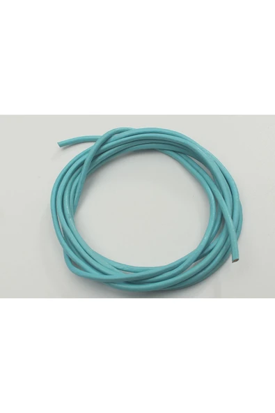 4 MM ÇAPLI YUVARLAK DERİ KORDON  (2 METRE) - Resim 9
