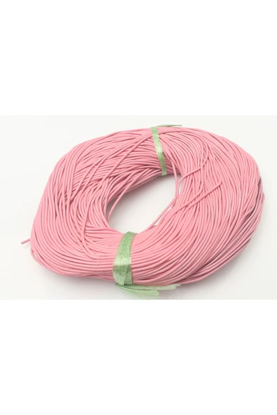 4 MM ÇAPLI YUVARLAK DERİ KORDON  (2 METRE) - Resim 8