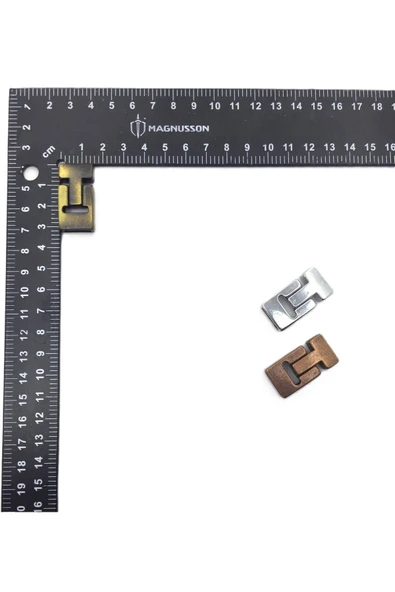 3x14 MM DERİ BİLEKLİK KİLİTİ MIKNATISLI KİLİT (5 ADET) ürün görseli 1