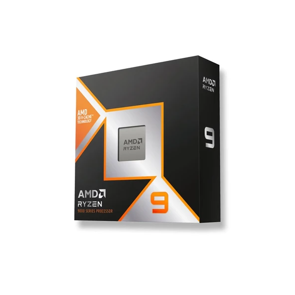 AMD Ryzen 9 9950X3D Soket AM5 4.3/5.7GHz 128MB 170W 5nm 100-100000719WOF işlemci ürün görseli 1