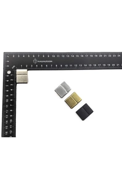 5x20 MM DERİ BİLEKLİK KİLİTİ MIKNATISLI KİLİT (5 ADET) ürün görseli 1
