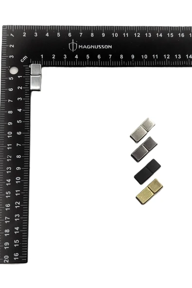 4x8 MM DERİ BİLEKLİK KİLİTİ MIKNATISLI KİLİT (5 ADET) ürün görseli 1