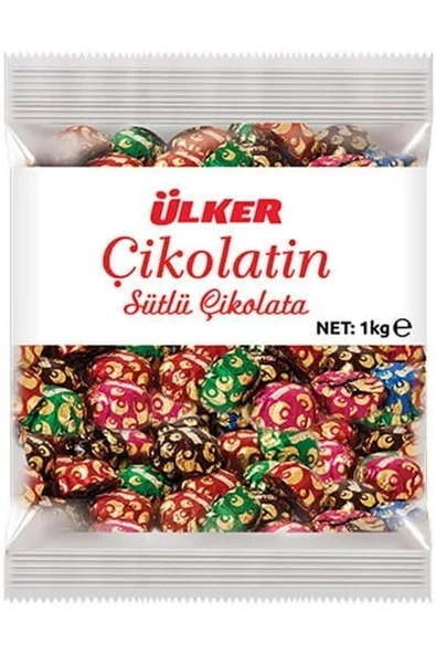 Ülker Çikolatin Sütlü Ikramlık Çikolata 1000gr ürün görseli 1