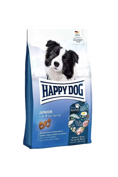 Happy Dog Fit Vital Glutensiz Küçük Irk Yavru Köpek Maması 4 Kg ürün görseli 1