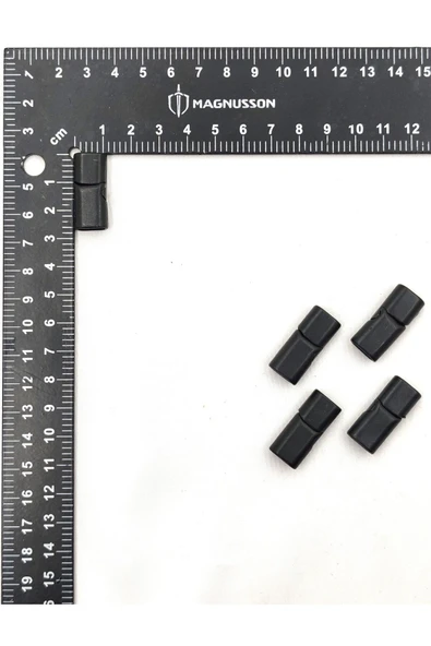 6x12 MM DERİ BİLEKLİK KİLİTİ OVAL MIKNATISLI KİLİT (5 ADET) ürün görseli 1