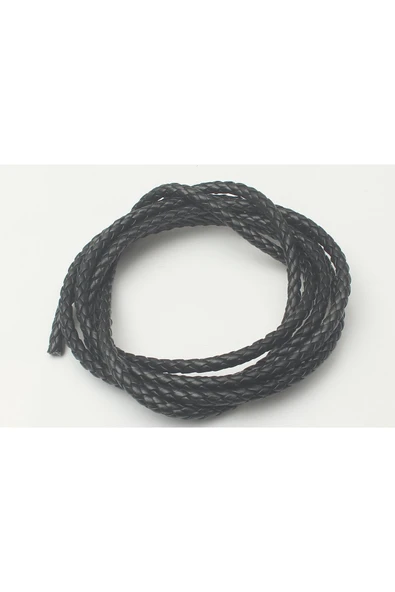 3-5 MM YUVARLAK ÖRGÜLÜ SUNİ DERİ KORDON (5 METRE) ürün görseli 1