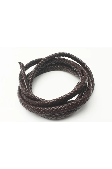 3x10 - 4x10 MM YASSI ÖRGÜLÜ SUNİ DERİ KORDON (5 METRE) ürün görseli 1