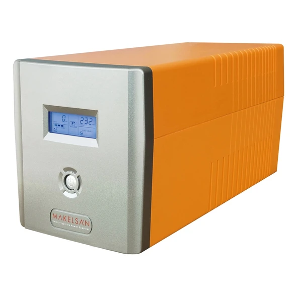 MAKELSAN Lion 1200VA 2x7AH Line Interactive UPS ürün görseli 1